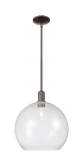 Arcadia One Light Mini Pendant in Oil Rubbed Bronze (405|716-1S-OB-G124-14)
