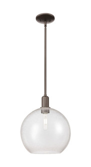 Arcadia One Light Mini Pendant in Oil Rubbed Bronze (405|716-1S-OB-G124-12)