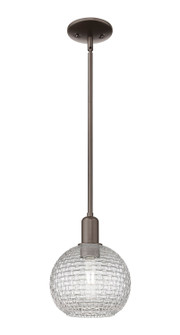 Arcadia One Light Mini Pendant in Oil Rubbed Bronze (405|716-1S-OB-G122C-8CL)