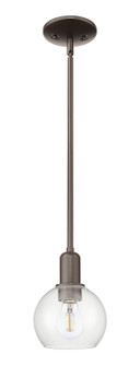Arcadia One Light Mini Pendant in Oil Rubbed Bronze (405|716-1S-OB-G122-6)