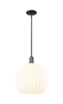 Arcadia One Light Mini Pendant in Oil Rubbed Bronze (405|716-1S-OB-G1217-14WV)