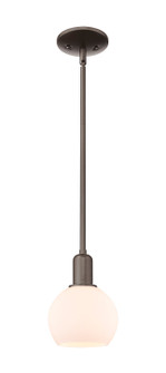 Arcadia One Light Mini Pendant in Oil Rubbed Bronze (405|716-1S-OB-G121-6)
