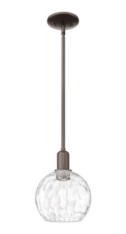 Arcadia One Light Mini Pendant in Oil Rubbed Bronze (405|716-1S-OB-G1215-8)