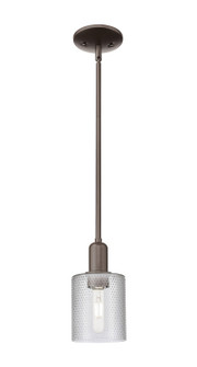 Arcadia One Light Mini Pendant in Oil Rubbed Bronze (405|716-1S-OB-G112)