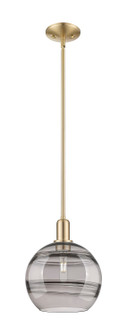 Arcadia One Light Mini Pendant in Champagne Bronze (405|716-1S-CB-G556-10SM)