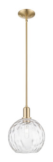 Arcadia One Light Mini Pendant in Champagne Bronze (405|716-1S-CB-G1215-10)