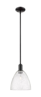 Arcadia One Light Mini Pendant in Matte Black (405|716-1S-BK-GBD-94)