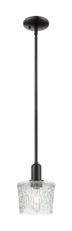 Arcadia One Light Mini Pendant in Matte Black (405|716-1S-BK-G402)