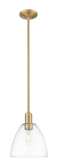 Arcadia One Light Mini Pendant in Brushed Brass (405|716-1S-BB-GBD-92)
