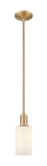 Arcadia One Light Mini Pendant in Brushed Brass (405|716-1S-BB-G801)