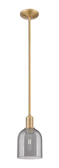 Arcadia One Light Mini Pendant in Brushed Brass (405|716-1S-BB-G558-6SM)
