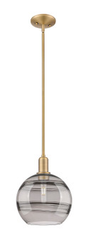 Arcadia One Light Mini Pendant in Brushed Brass (405|716-1S-BB-G556-10SM)