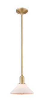 Arcadia One Light Mini Pendant in Brushed Brass (405|716-1S-BB-G131)
