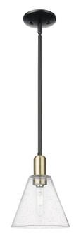 Arcadia One Light Mini Pendant in Black Antique Brass (405|716-1S-BAB-GBC-84)