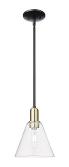 Arcadia One Light Mini Pendant in Black Antique Brass (405|716-1S-BAB-GBC-82)