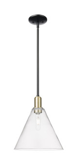 Arcadia One Light Mini Pendant in Black Antique Brass (405|716-1S-BAB-GBC-122)