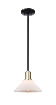 Arcadia One Light Mini Pendant in Black Antique Brass (405|716-1S-BAB-G131)