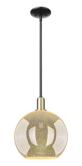 Arcadia One Light Mini Pendant in Black Antique Brass (405|716-1S-BAB-G128-12)