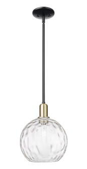 Arcadia One Light Mini Pendant in Black Antique Brass (405|716-1S-BAB-G1215-10)