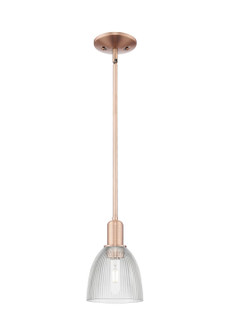 Arcadia One Light Mini Pendant in Antique Copper (405|716-1S-AC-G382)