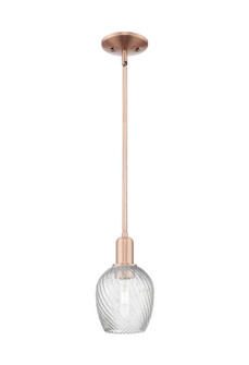 Arcadia One Light Mini Pendant in Antique Copper (405|716-1S-AC-G292)