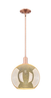 Arcadia One Light Mini Pendant in Antique Copper (405|716-1S-AC-G128-12)