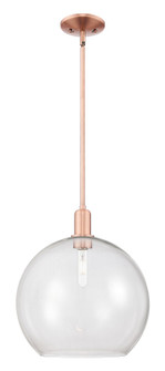 Arcadia One Light Mini Pendant in Antique Copper (405|716-1S-AC-G122-14)
