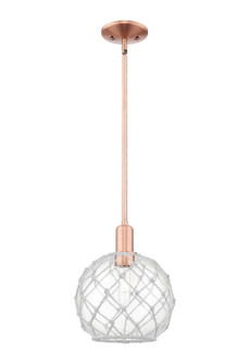 Arcadia One Light Mini Pendant in Antique Copper (405|716-1S-AC-G122-10RW)
