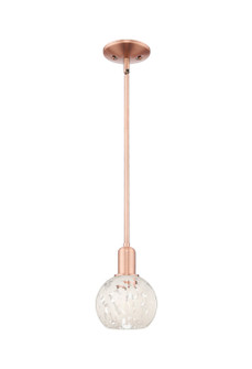 Arcadia One Light Mini Pendant in Antique Copper (405|716-1S-AC-G1216-6WM)