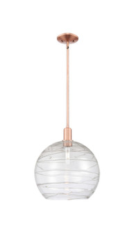 Arcadia One Light Mini Pendant in Antique Copper (405|716-1S-AC-G1213-14CL)