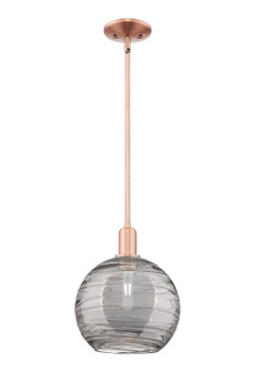 Arcadia One Light Mini Pendant in Antique Copper (405|716-1S-AC-G1213-10CL)