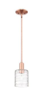 Arcadia One Light Mini Pendant in Antique Copper (405|716-1S-AC-G1113)