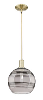 Arcadia One Light Mini Pendant in Antique Brass (405|716-1S-AB-G556-10SM)