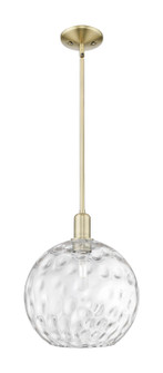 Arcadia One Light Mini Pendant in Antique Brass (405|716-1S-AB-G1215-12)