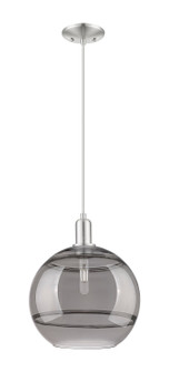 Arcadia One Light Mini Pendant in Brushed Satin Nickel (405|716-1P-SN-G556-12SM)