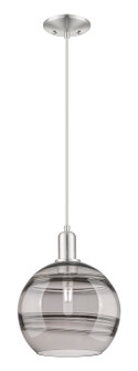 Arcadia One Light Mini Pendant in Brushed Satin Nickel (405|716-1P-SN-G556-10SM)