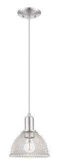 Arcadia One Light Mini Pendant in Brushed Satin Nickel (405|716-1P-SN-G422)