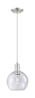 Arcadia One Light Mini Pendant in Brushed Satin Nickel (405|716-1P-SN-G124-8)