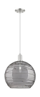 Arcadia One Light Mini Pendant in Brushed Satin Nickel (405|716-1P-SN-G1213-14SM)