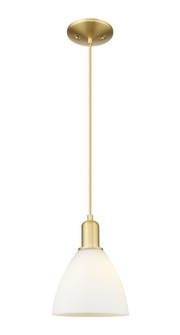 Arcadia One Light Mini Pendant in Satin Gold (405|716-1P-SG-GBD-751)
