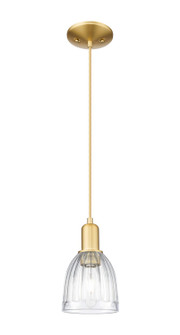 Arcadia One Light Mini Pendant in Satin Gold (405|716-1P-SG-G442)