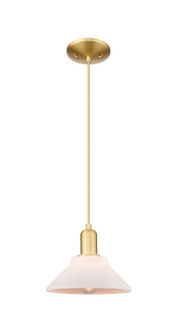 Arcadia One Light Mini Pendant in Satin Gold (405|716-1P-SG-G131)