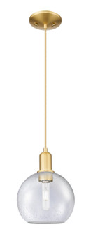 Arcadia One Light Mini Pendant in Satin Gold (405|716-1P-SG-G124-8)
