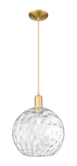 Arcadia One Light Mini Pendant in Satin Gold (405|716-1P-SG-G1215-12)