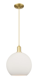 Arcadia One Light Mini Pendant in Satin Gold (405|716-1P-SG-G121-12)