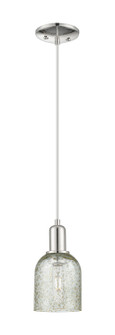 Arcadia One Light Mini Pendant in Polished Nickel (405|716-1P-PN-G259)