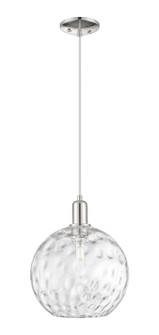 Arcadia One Light Mini Pendant in Polished Nickel (405|716-1P-PN-G1215-12)