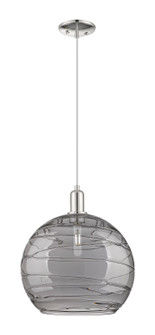 Arcadia One Light Mini Pendant in Polished Nickel (405|716-1P-PN-G1213-14SM)