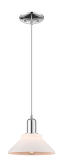 Arcadia One Light Mini Pendant in Polished Chrome (405|716-1P-PC-G131)