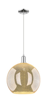 Arcadia One Light Mini Pendant in Polished Chrome (405|716-1P-PC-G128-14)